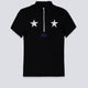 Camiseta Obey Relay Mock Neck Negro Mujer