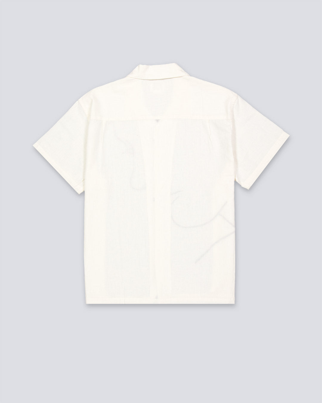 Camisa Obey Frances Woven Crema Hombre
