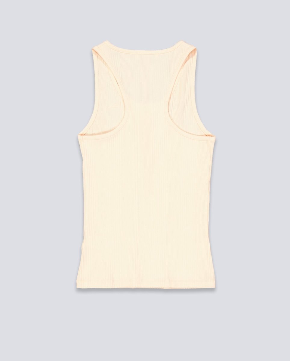 Top De Tirantes Lacoste Beige Mujer