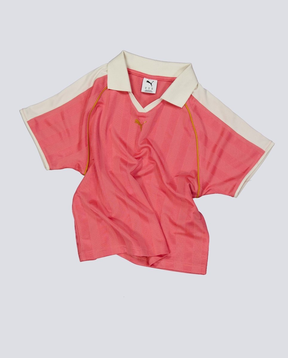Camiseta Puma T7 Relaxed Footbal Jersey Rosa Mujer