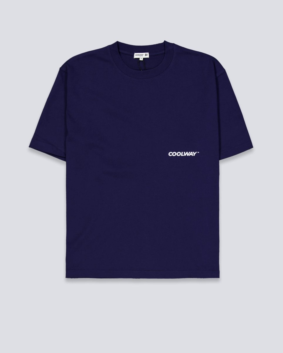 Camiseta Coolway Dual Azul Unisex
