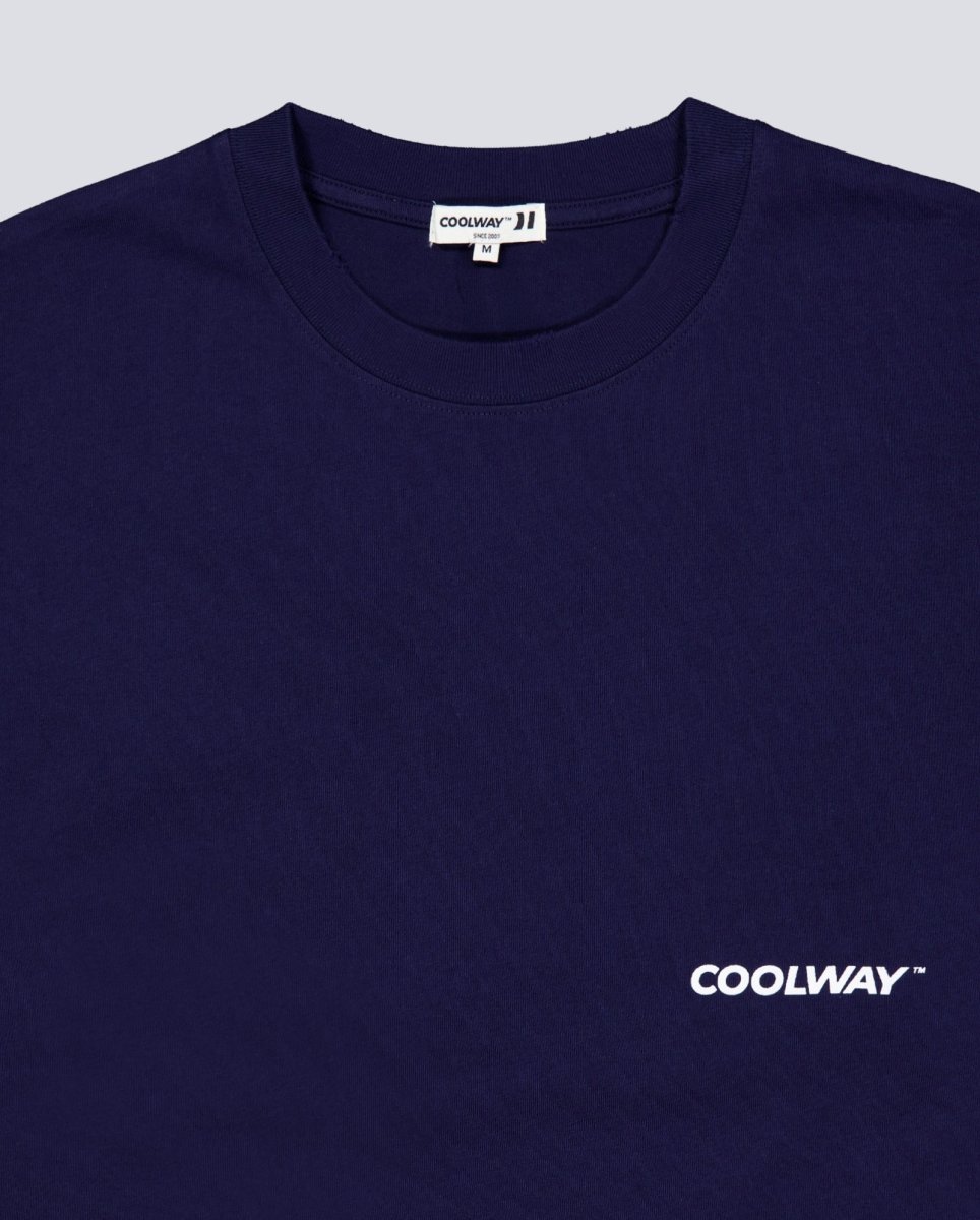 Camiseta Coolway Dual Azul Unisex