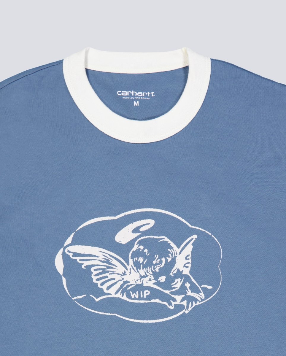 Camiseta Carhartt WIP Reminiscing Azul Mujer