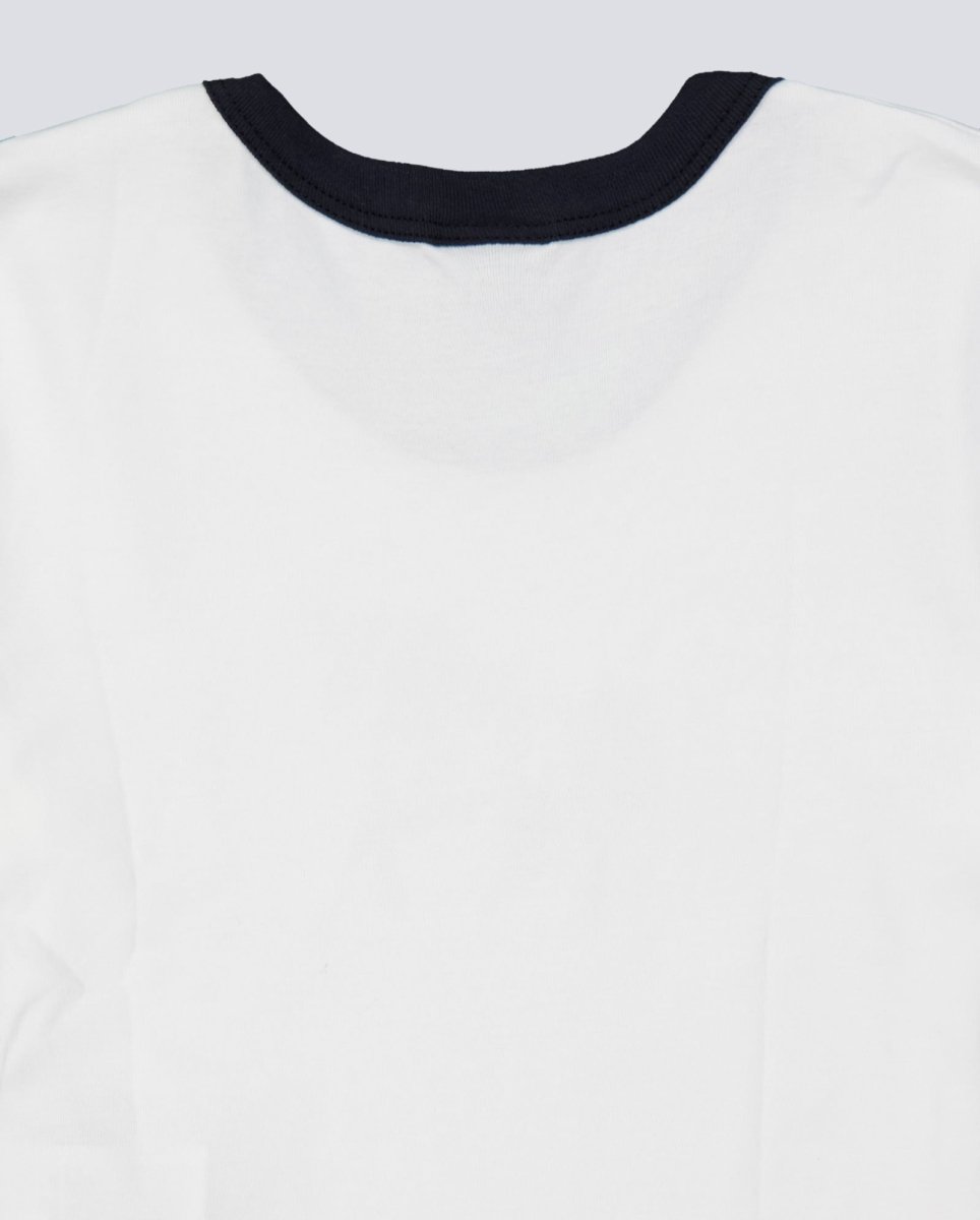 Camiseta Obey Unicorn Kaci Ringer Blanco Mujer