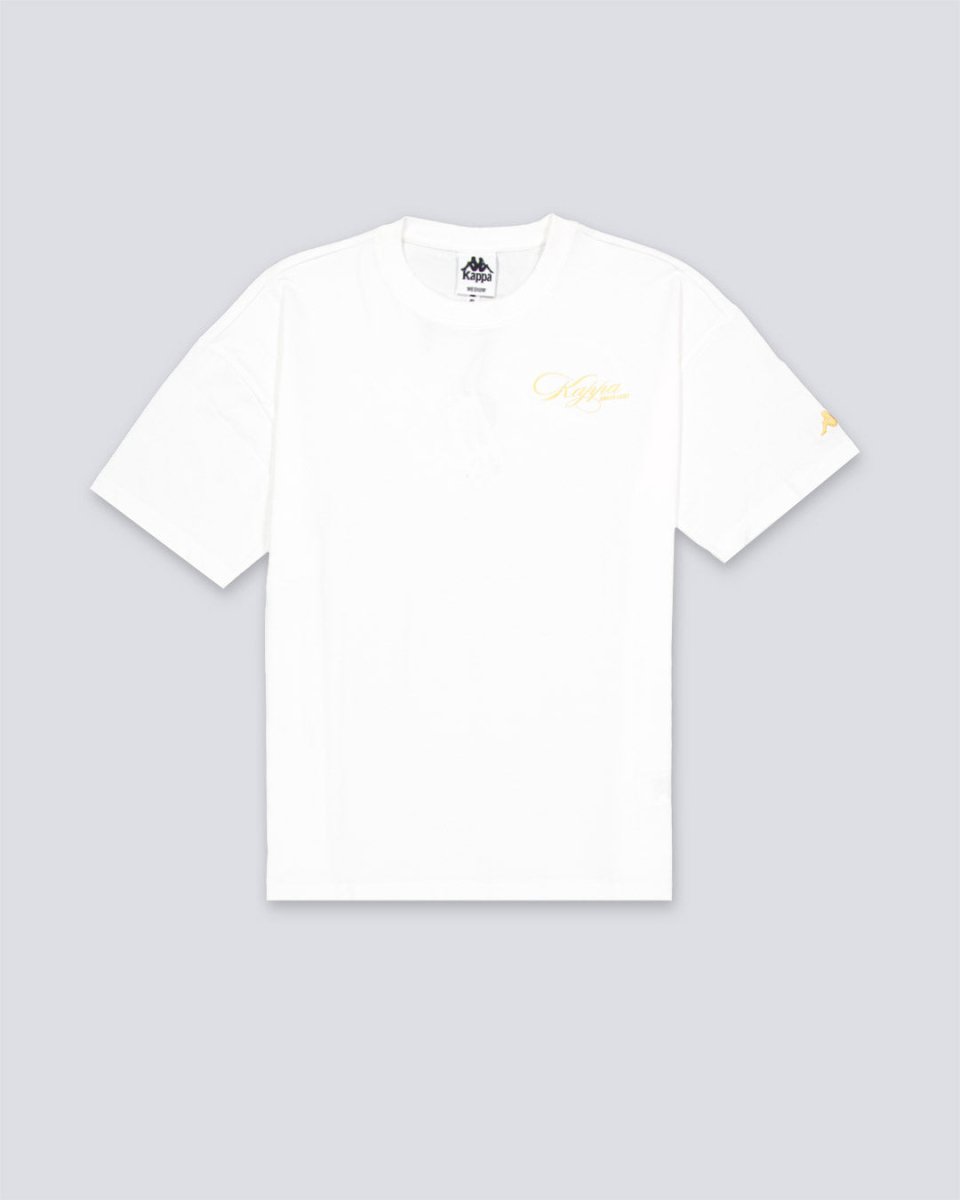 Camiseta Kappa Authentic Norda Blanco Unisex