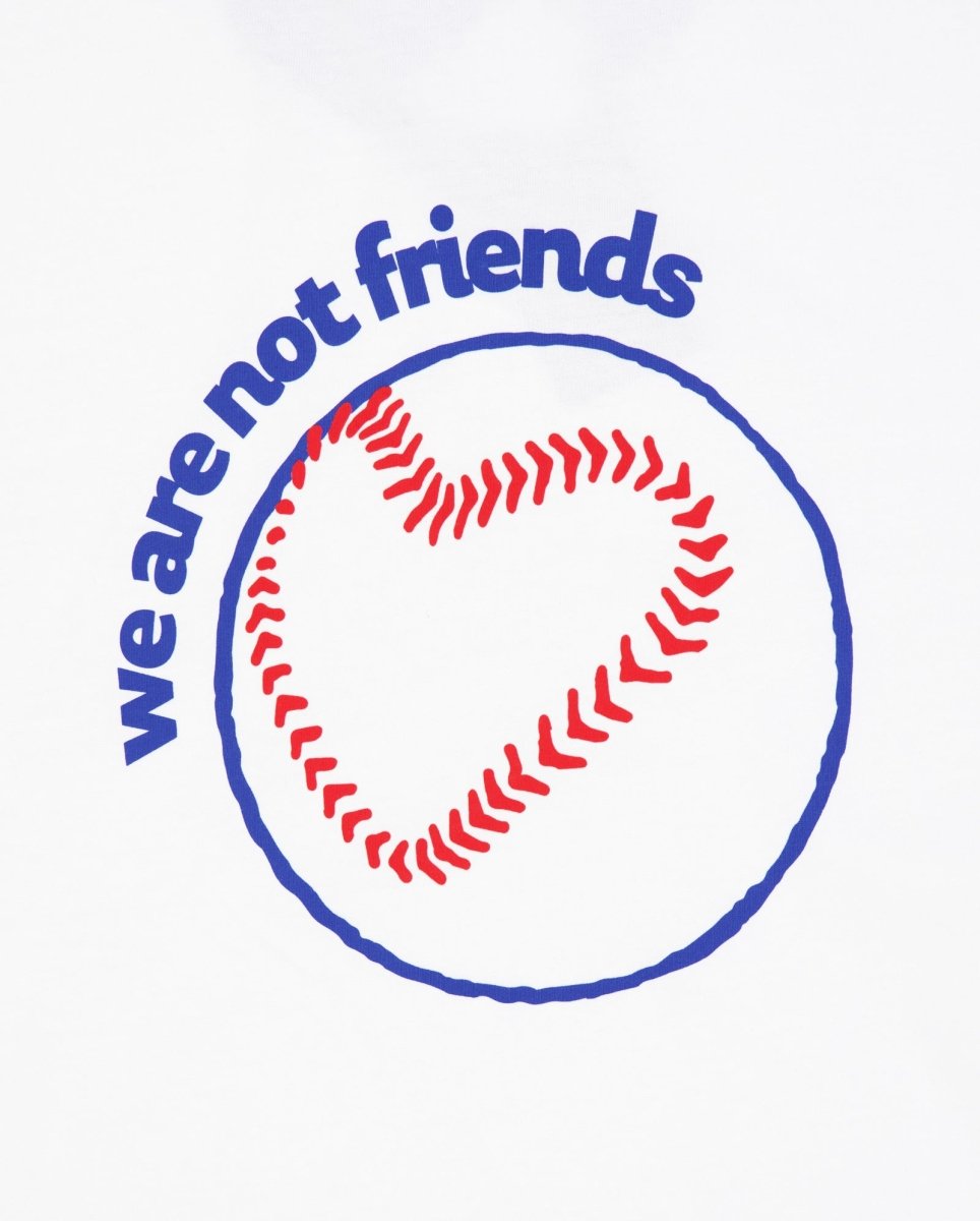 Camiseta We Are Not Friends National Sport Blanco Y Azul Unisex
