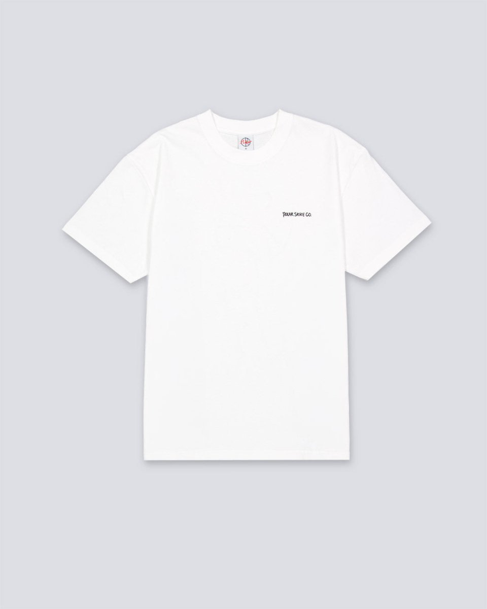 Camiseta Polar Skate Co Life in a Bubble Blanco Hombre
