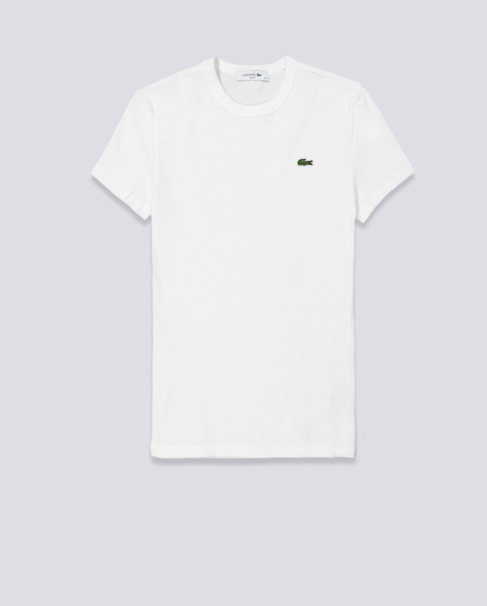 Camiseta Lacoste Blanco Mujer