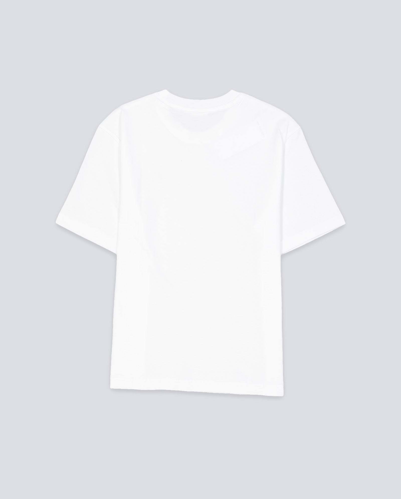 Camiseta Lacoste De Corte Holgado Blanco Mujer