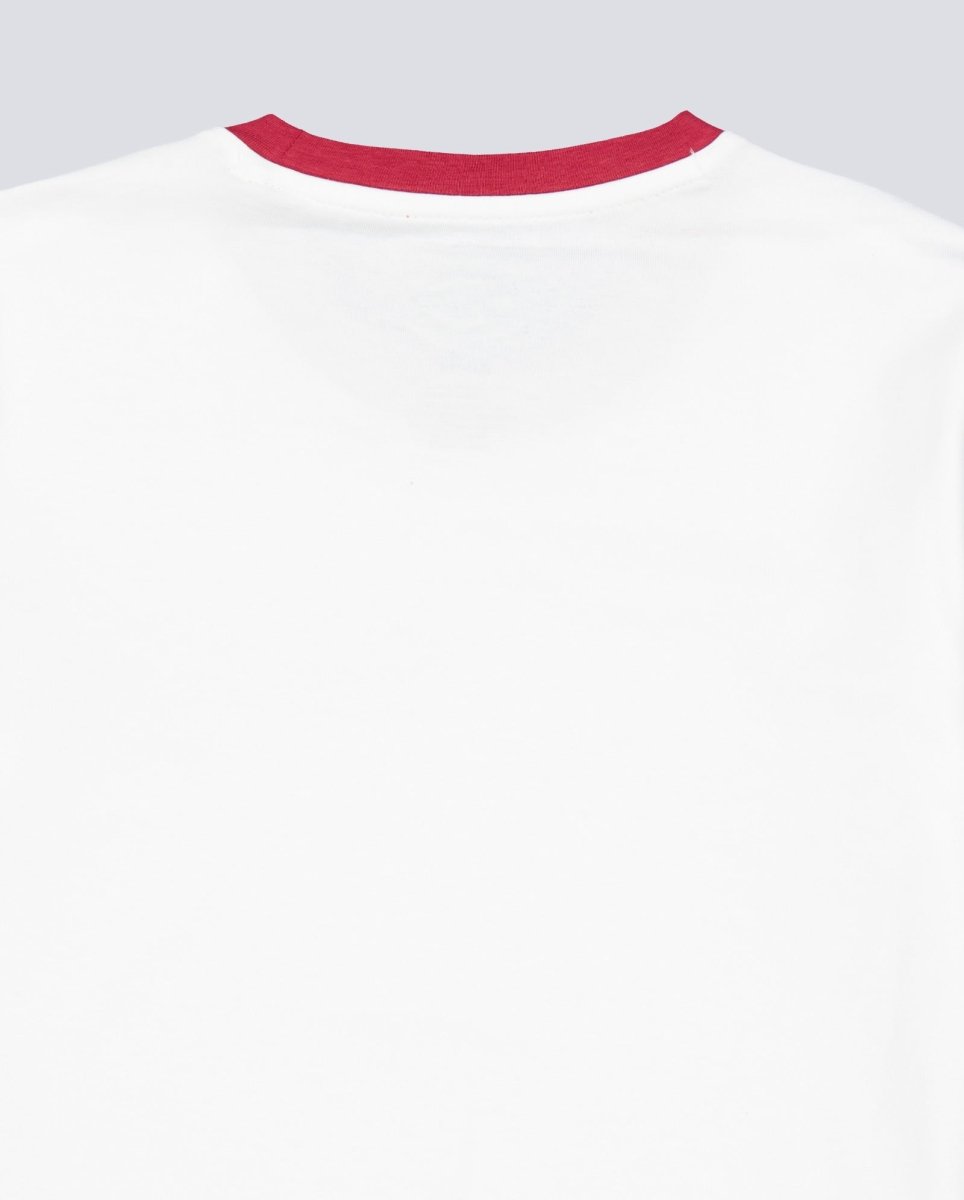 Camiseta Dickies Plainville Ringer Blanco Mujer