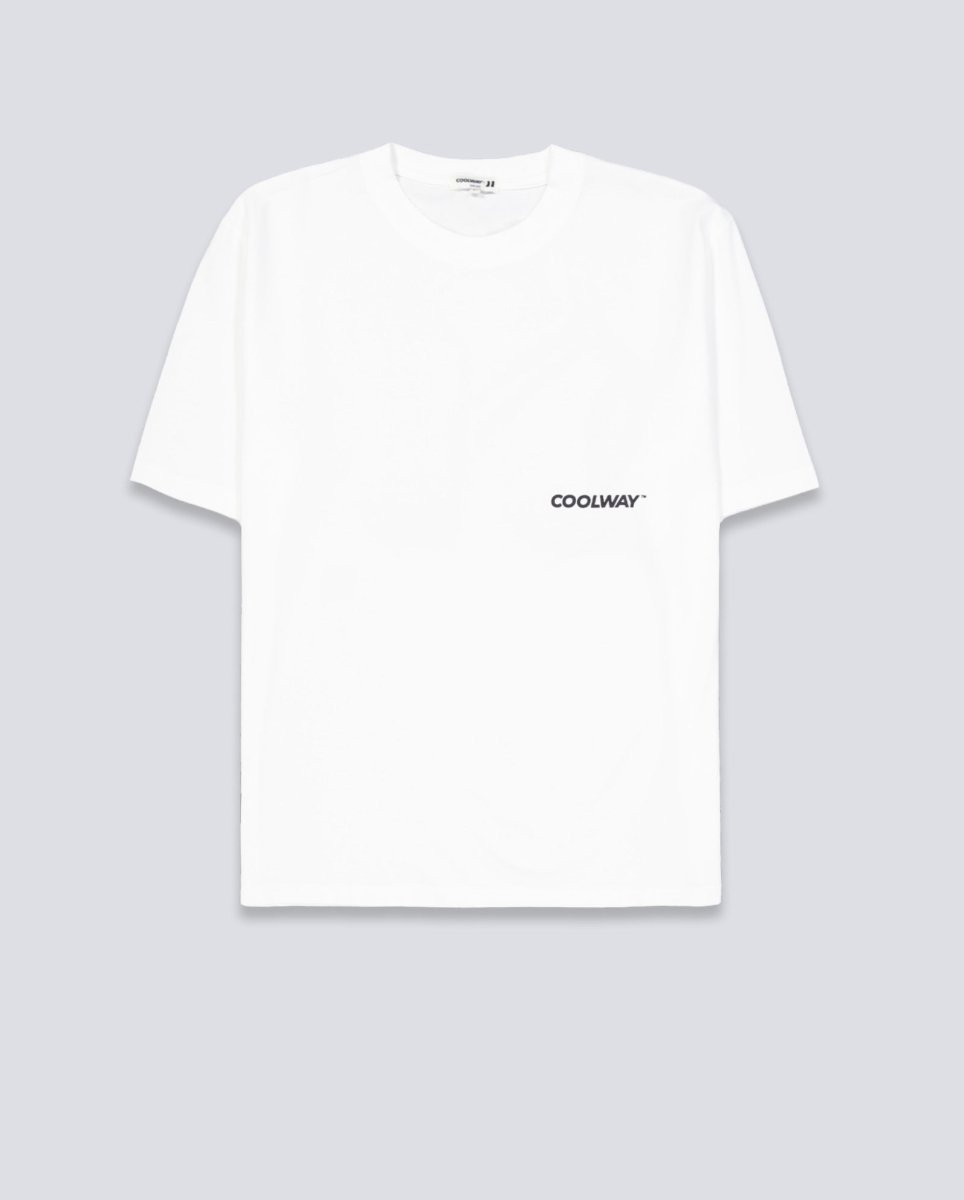 Camiseta Coolway Dual Blanco Unisex