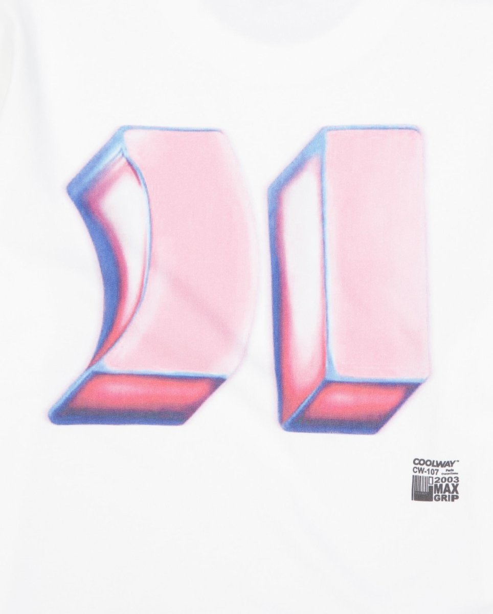 Camiseta Coolway Dual Blanco Unisex