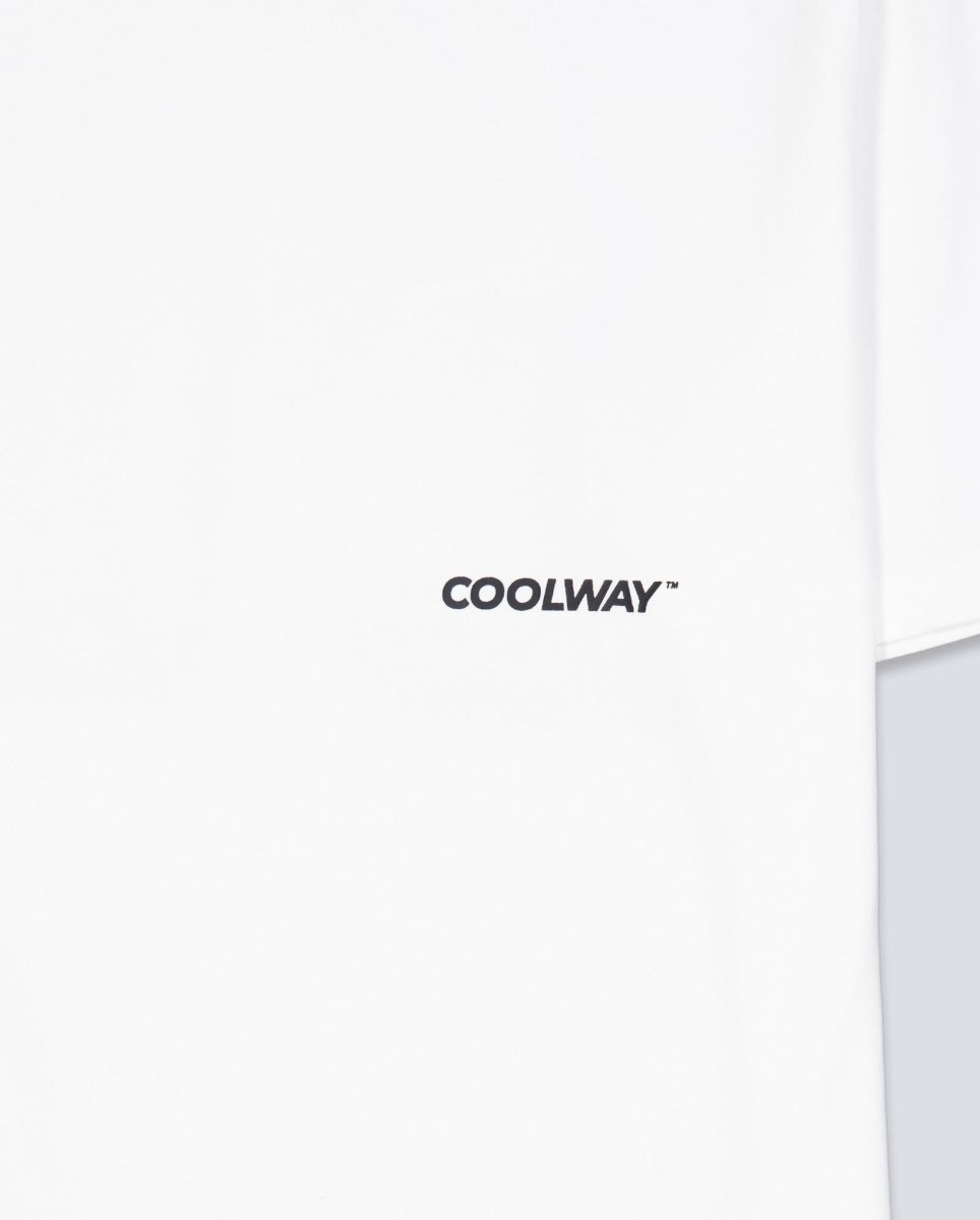 Camiseta Coolway Dual Blanco Unisex