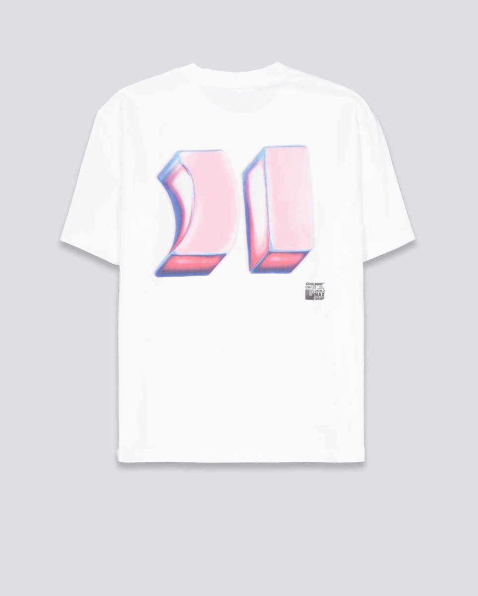 Camiseta Coolway Dual Blanco Unisex