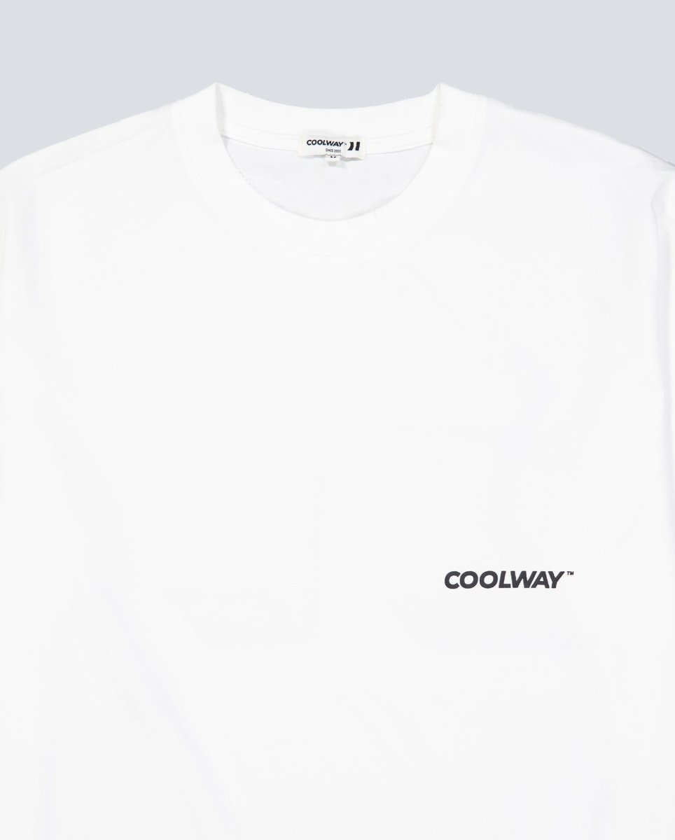 Camiseta Coolway Dual Blanco Unisex