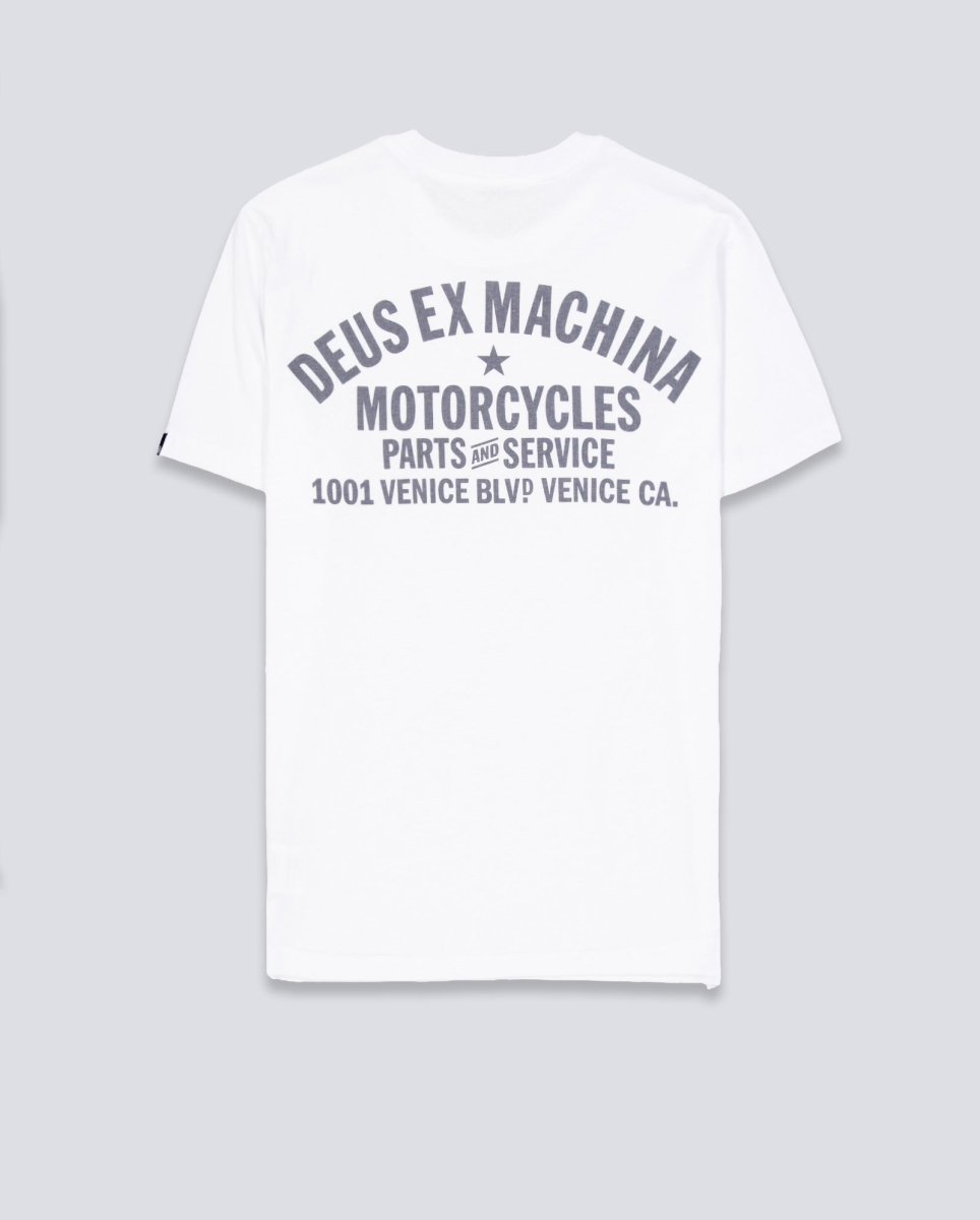 Camiseta Deus Venice Address Blanca Unisex