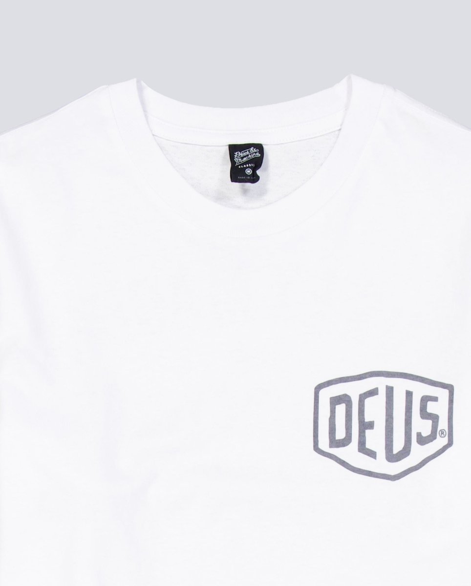 Camiseta Deus Venice Address Blanca Unisex