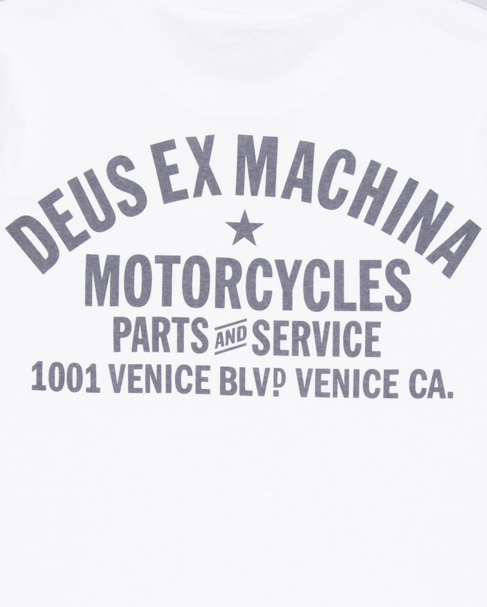Camiseta Deus Venice Address Blanca Unisex