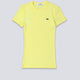 Camiseta Lacoste Amarilla Mujer