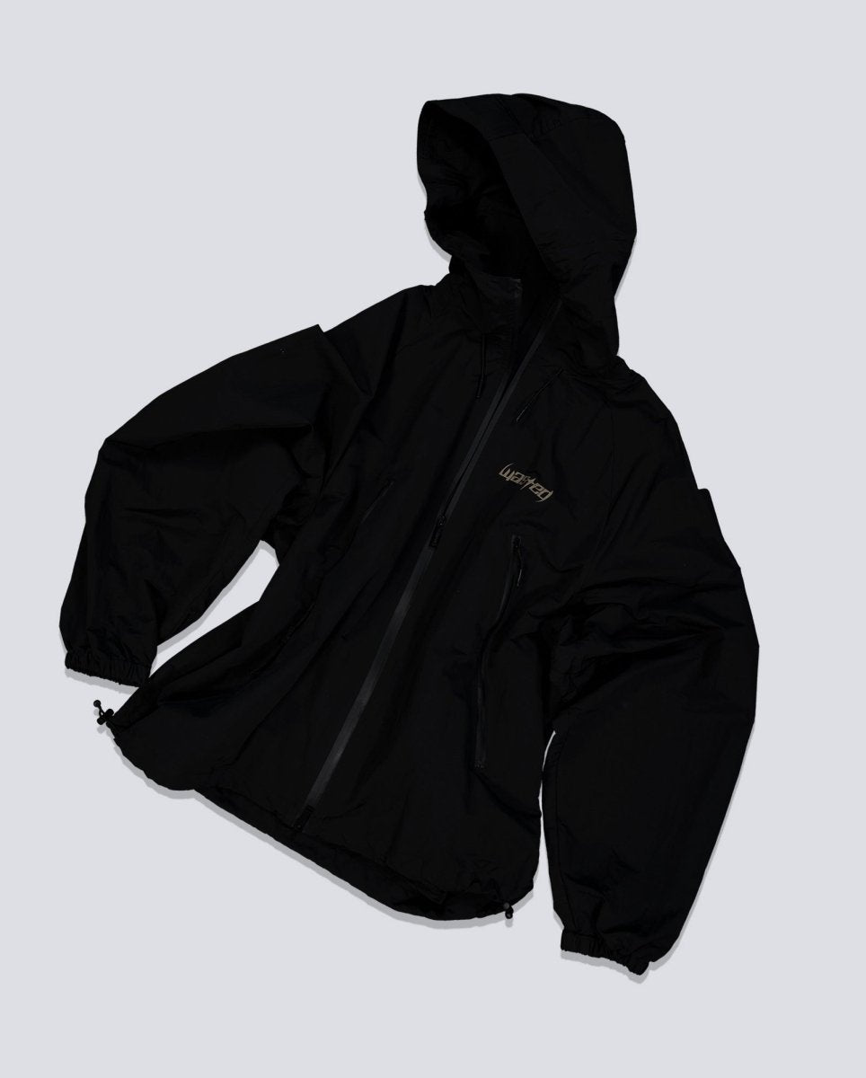 Chaqueta Wasted Paris Blade Windbreaker Negra Unisex