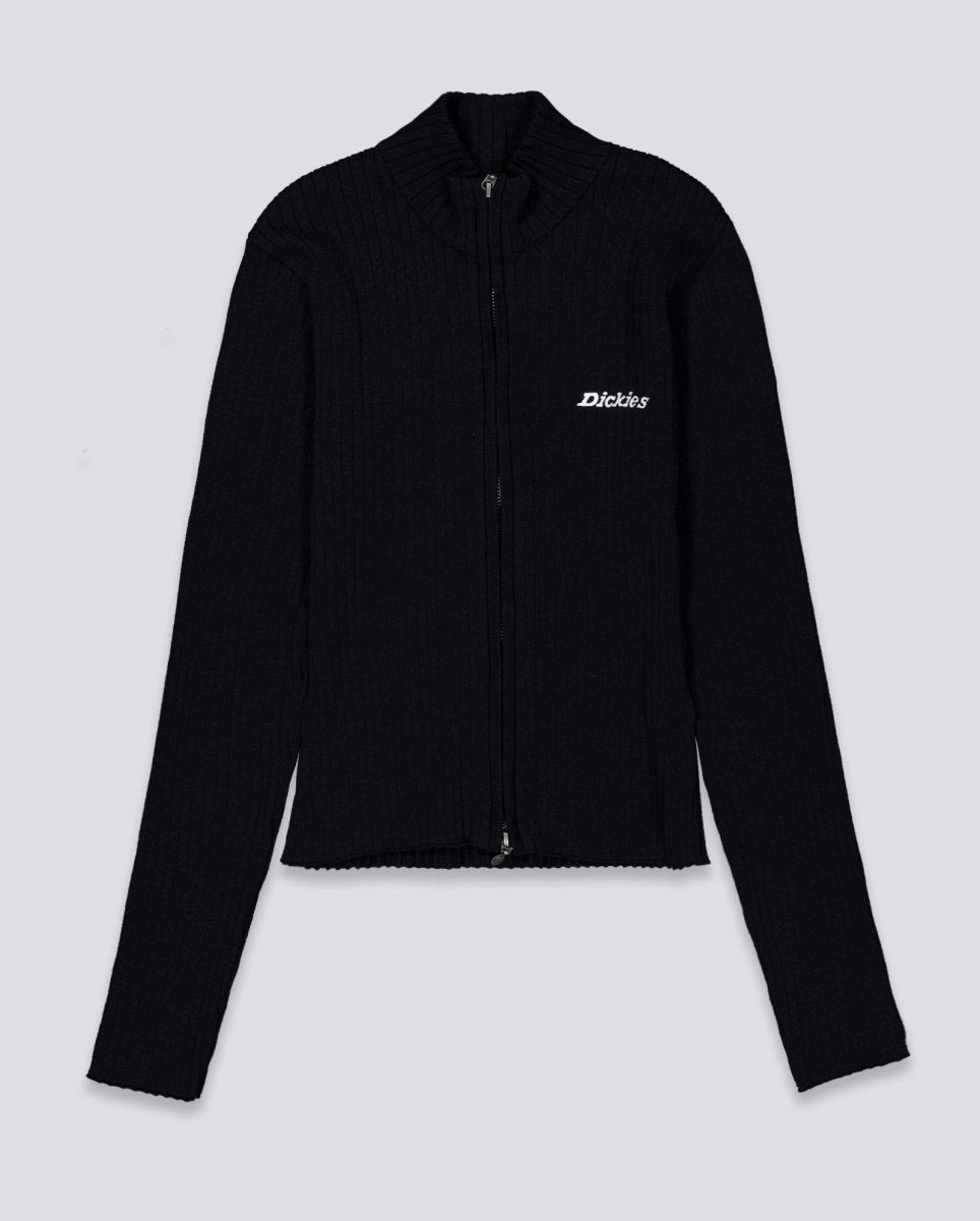 Jersey Con Cremallera Dickies Wellsville Negro Mujer
