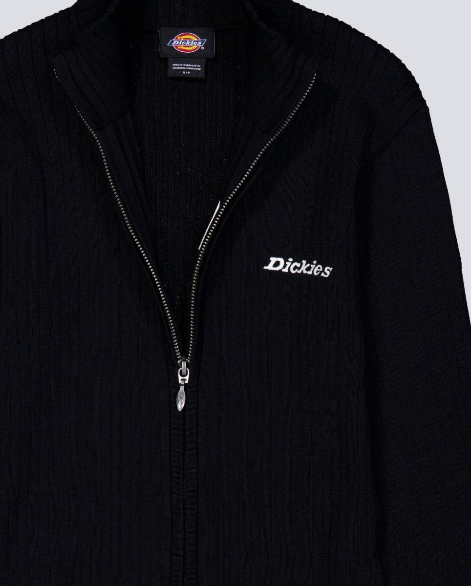 Jersey Con Cremallera Dickies Wellsville Negro Mujer