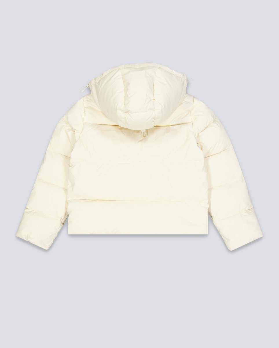 Chaqueta De Plumas Lacoste Blouson Beige Mujer