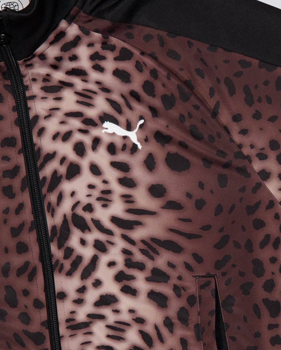 Chaqueta Puma T7 Leo Luxe Negro Mujer