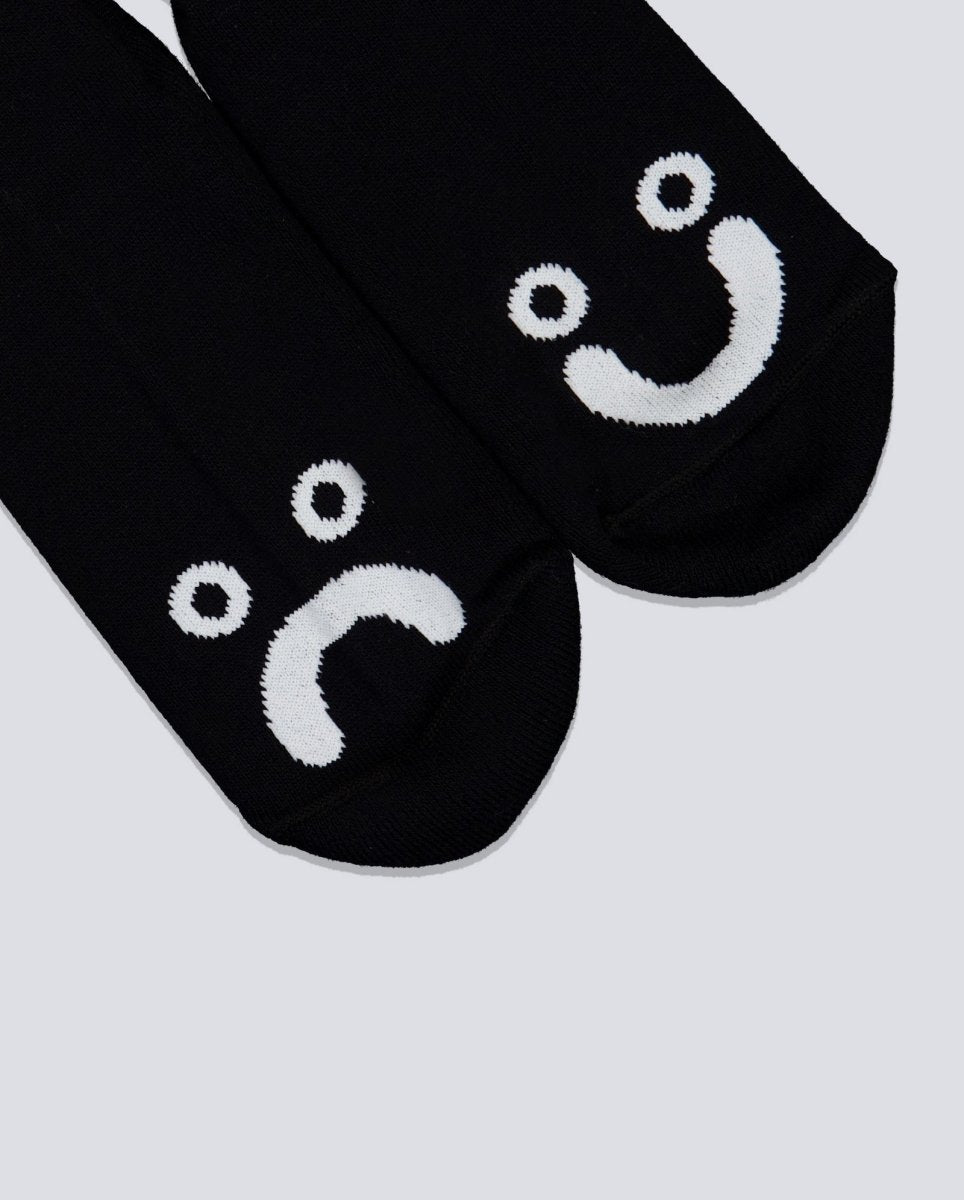 Calcetines Polar Skate Ribs Socks Happy Sad Nego Unisex