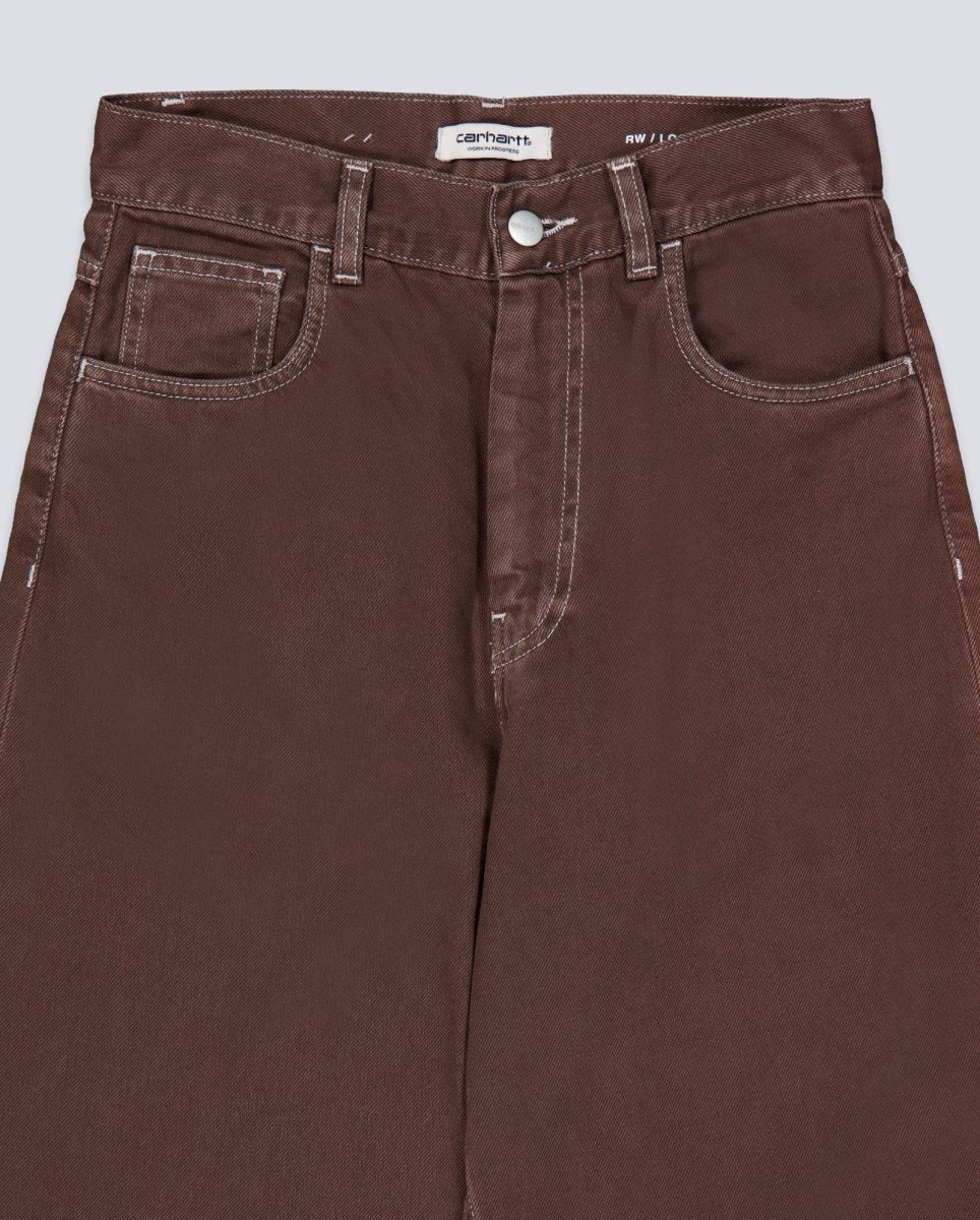 Pantalón Carhartt WIP Brandon Marrón Mujer