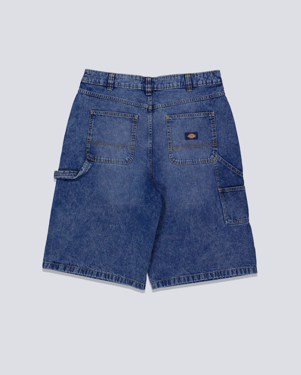 Pantalón Corto Dickies Carpenter Azul Mujer