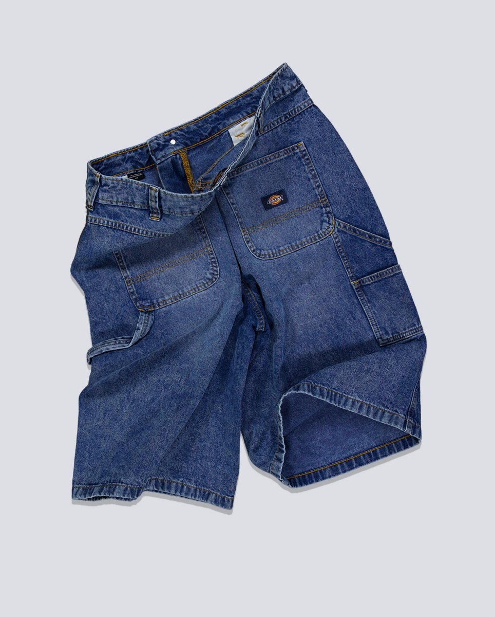 Pantalón Corto Dickies Carpenter Azul Mujer