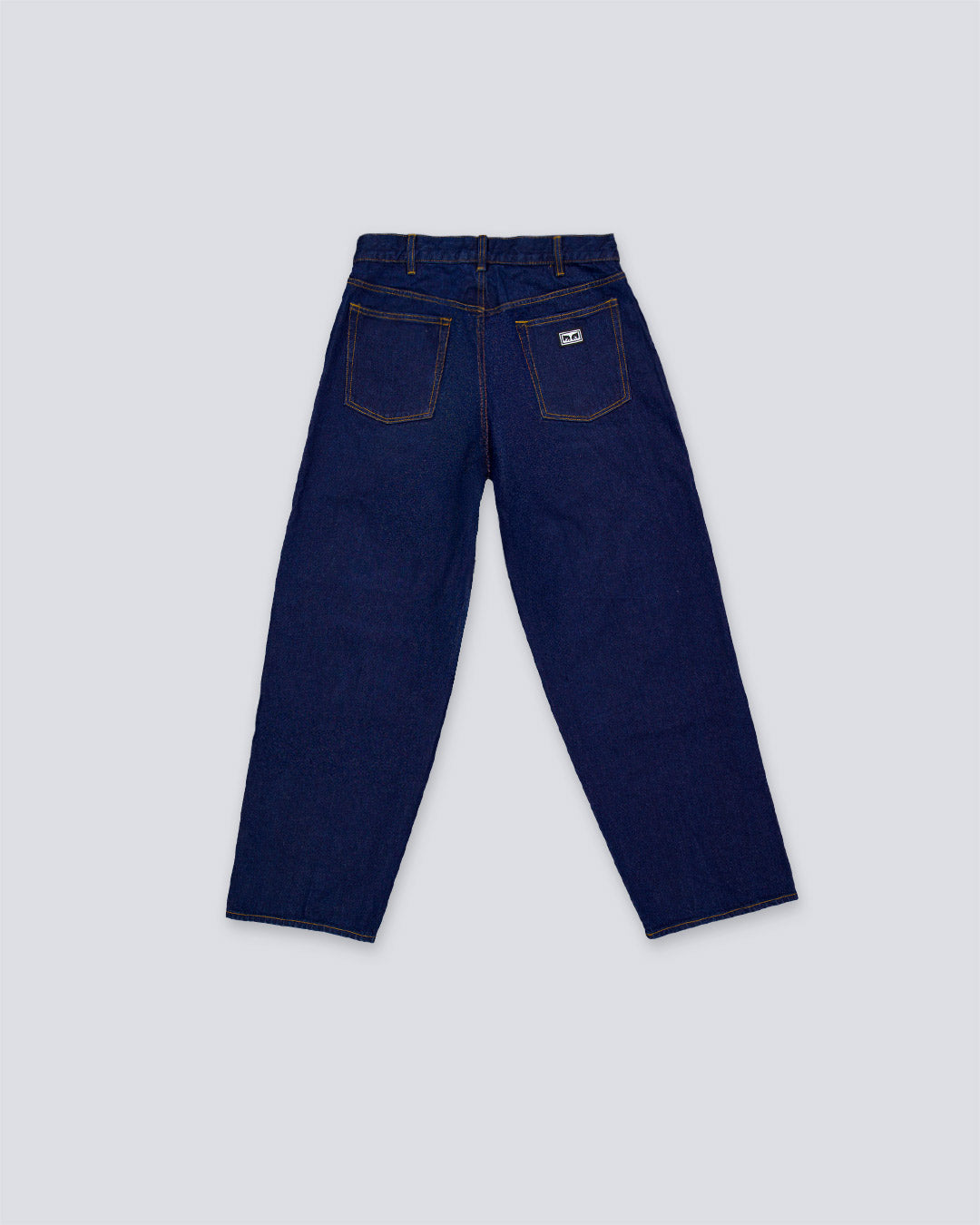 Jeans Obey Bigwig Baggy Denim Rinse Hombre