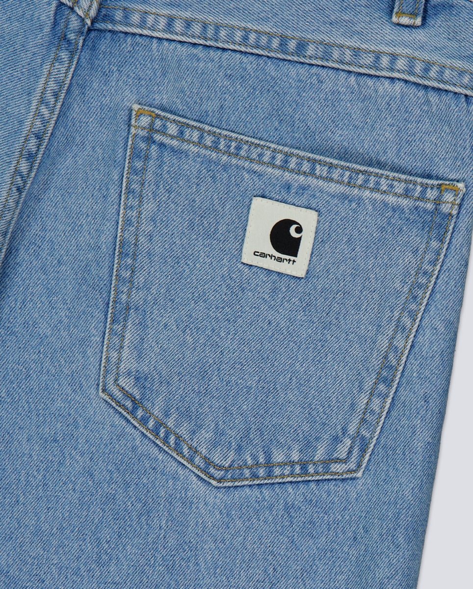 Pantalón Vaquero Carhartt WIP Brandon Azul Claro Hombre