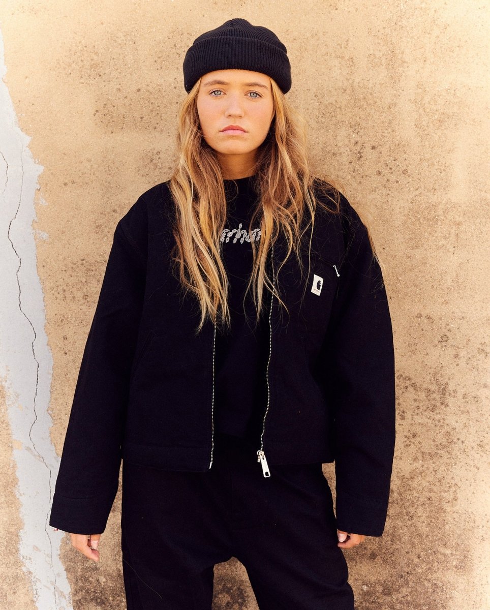 Chaqueta Carhartt WIP OG Detroit Negro Mujer