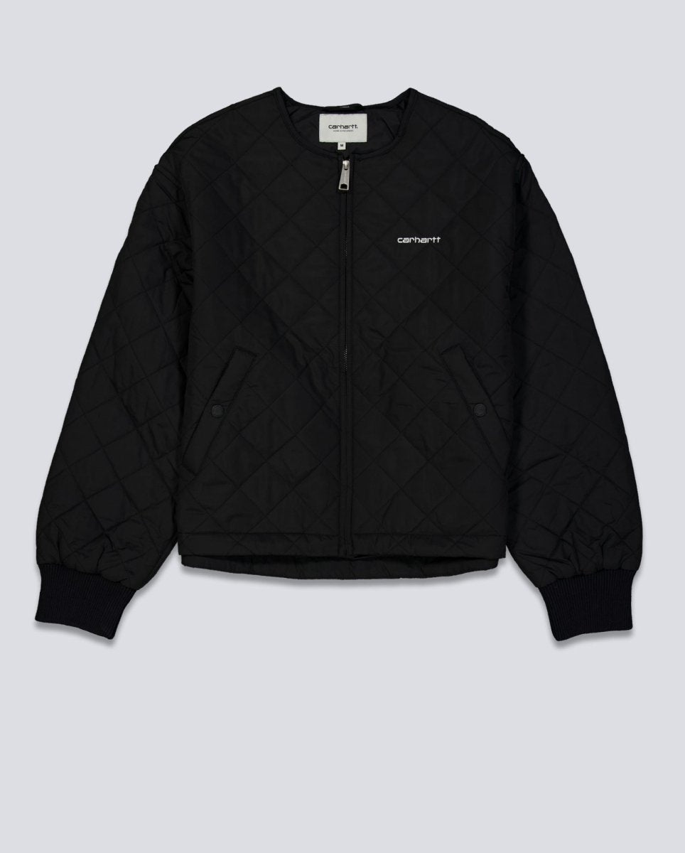 Chaqueta Carhartt WIP Elma Quilted Negro Mujer