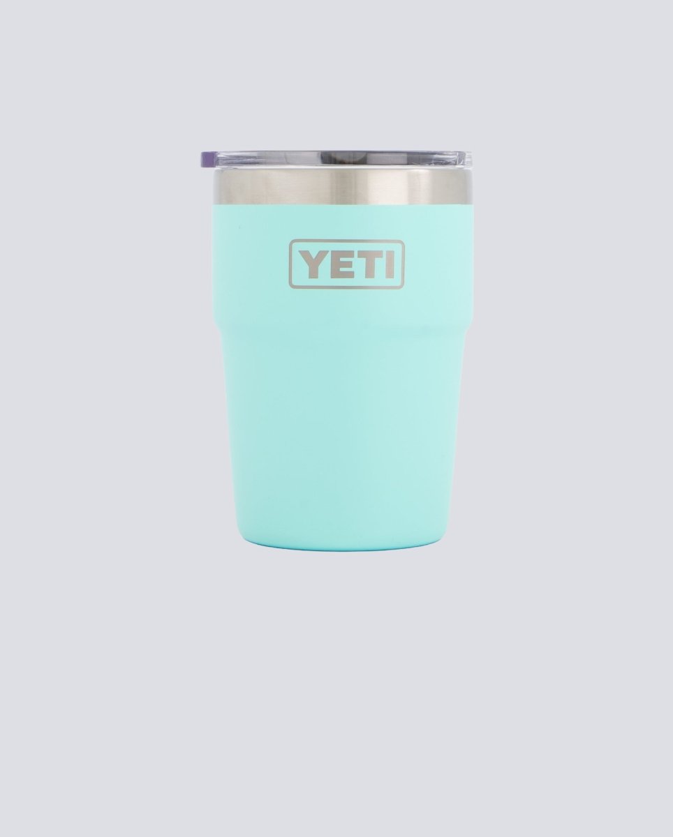 Vaso Yeti Rambler Stackable Azul Celeste 16 Oz
