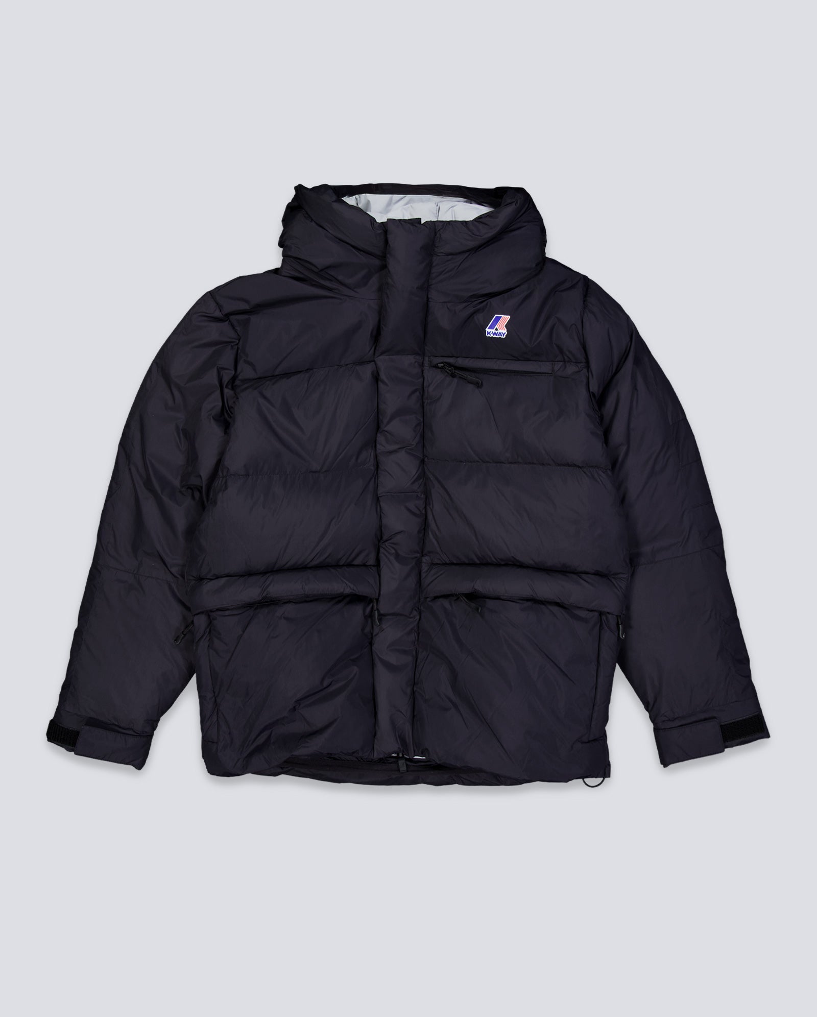 Abrigo K-way Le Vrai 4.0 Aurele Heavy Warm Negro Hombre K5141QW-USY