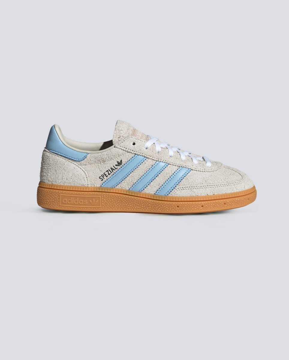 Adidas Handball Spezial Beige Y Azul Mujer JS0241 Zapatillas