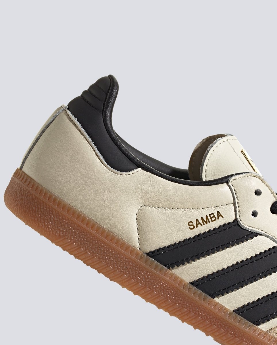 Adidas Samba OG Beige Y Negro Mujer ID0478 Zapatillas