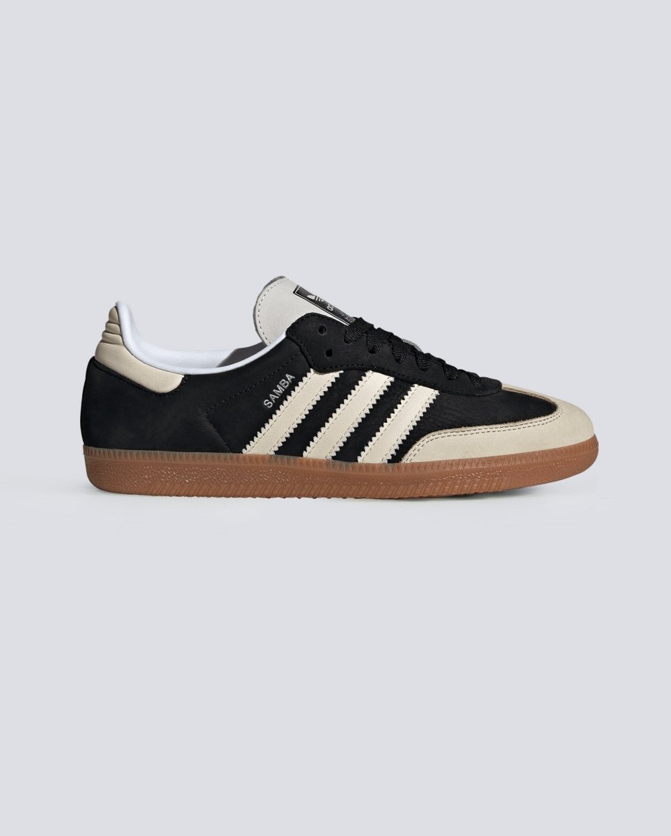 Adidas Samba OG Negro Y Beige Mujer IE5836 Zapatillas