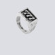 Anillo Twojeys 777 Plateado Unisex