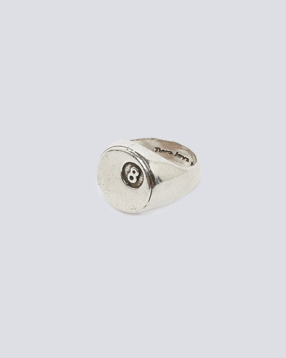 Anillo Twojeys 8 Ball Plateado Unisex 205604001 joyas