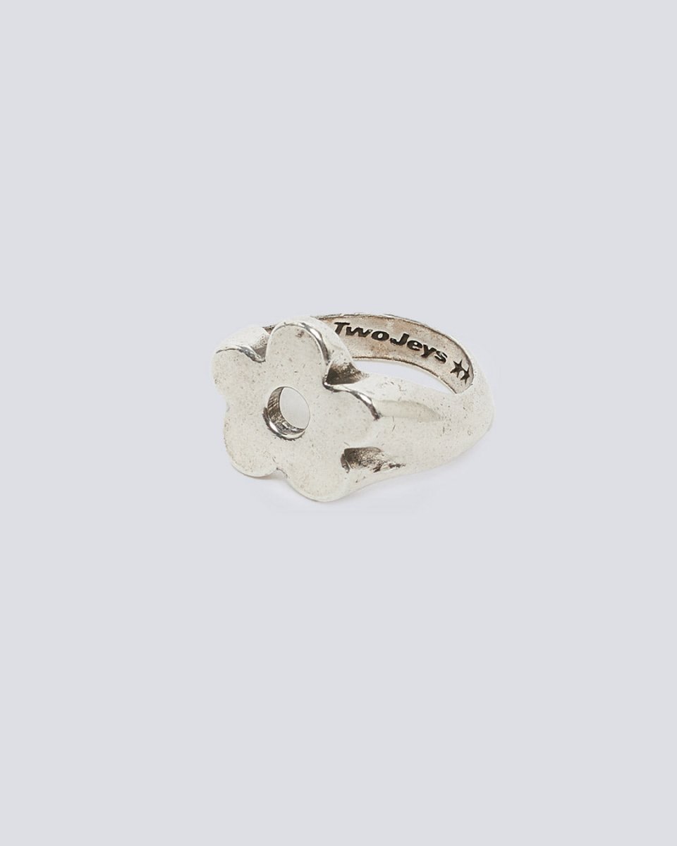 Anillo Twojeys Flower Plateado Unisex 202601001 joyas