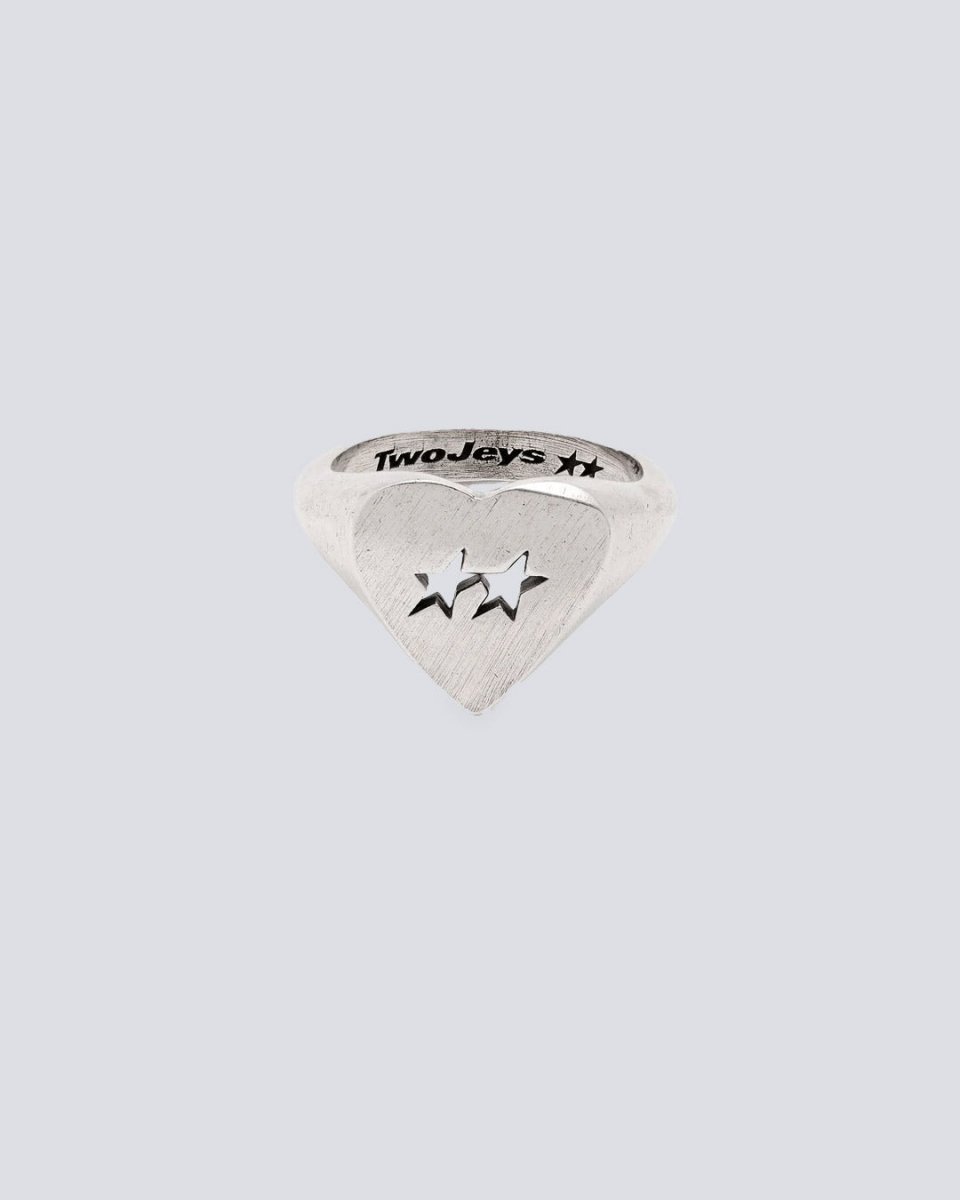 Anillo Twojeys Icon Heart Plateado Unisex 215122001 joyas