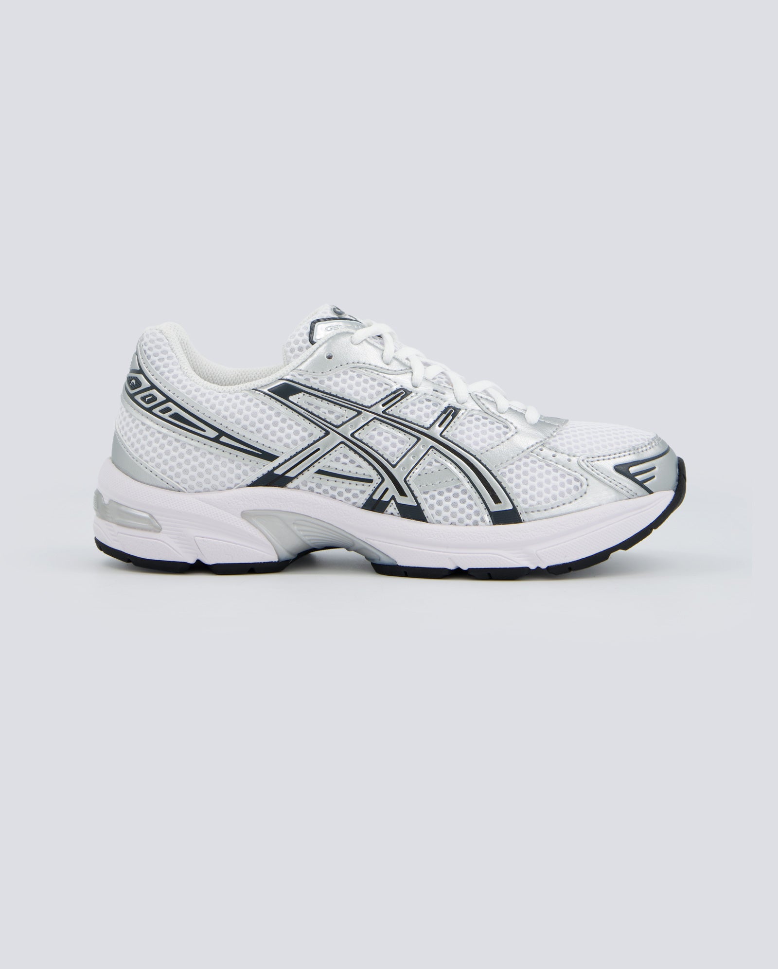 Asics Gel-1130 Blanco Y Plateado Mujer 1201B020-100 zapatillas