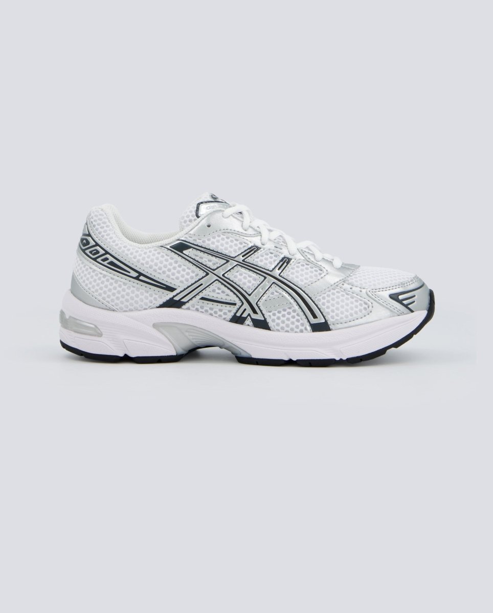 Asics Gel-1130 Blanco Y Plateado Mujer 1201B020-100 zapatillas