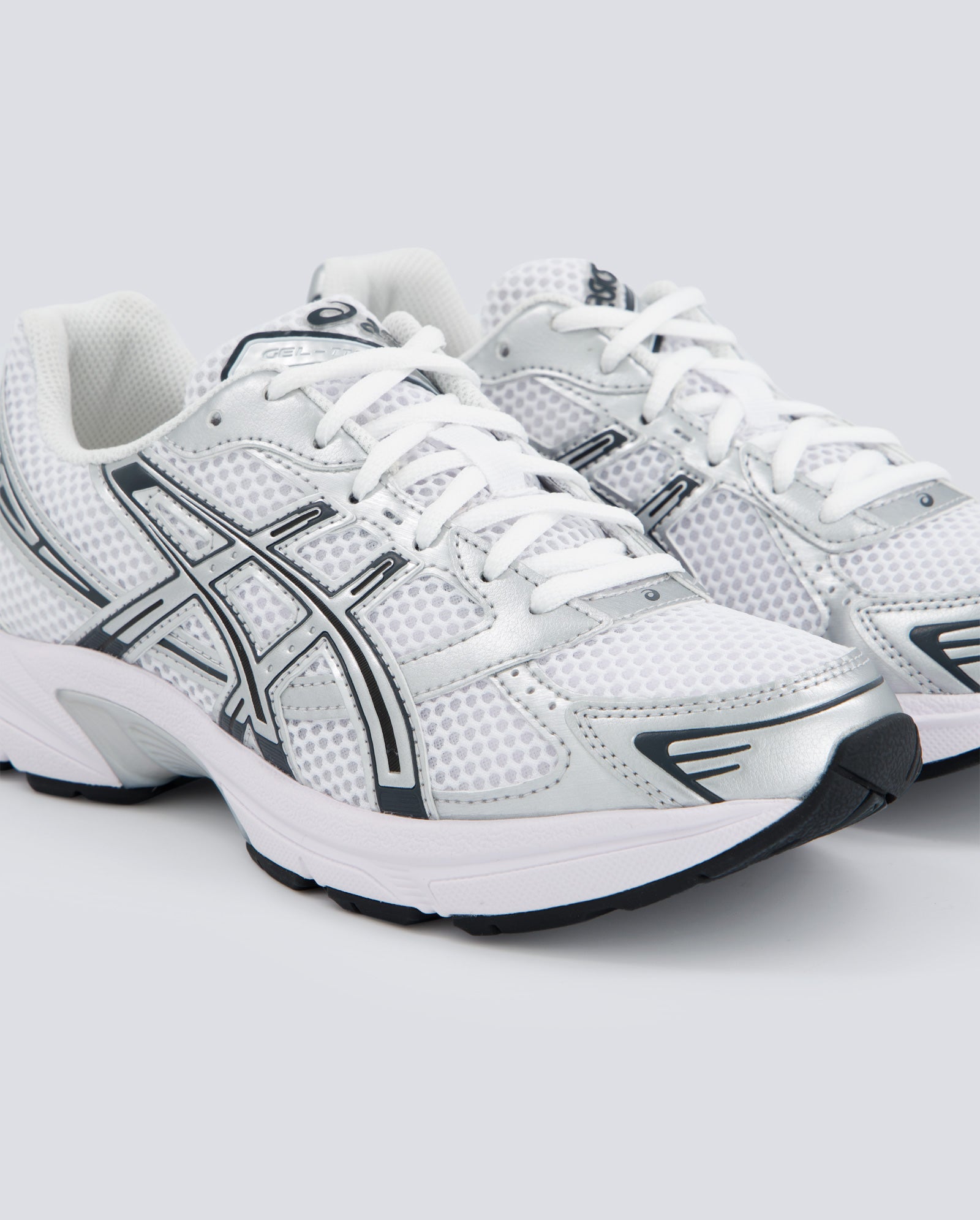 Asics Gel-1130 Blanco Y Plateado Mujer 1201B020-100 zapatillas
