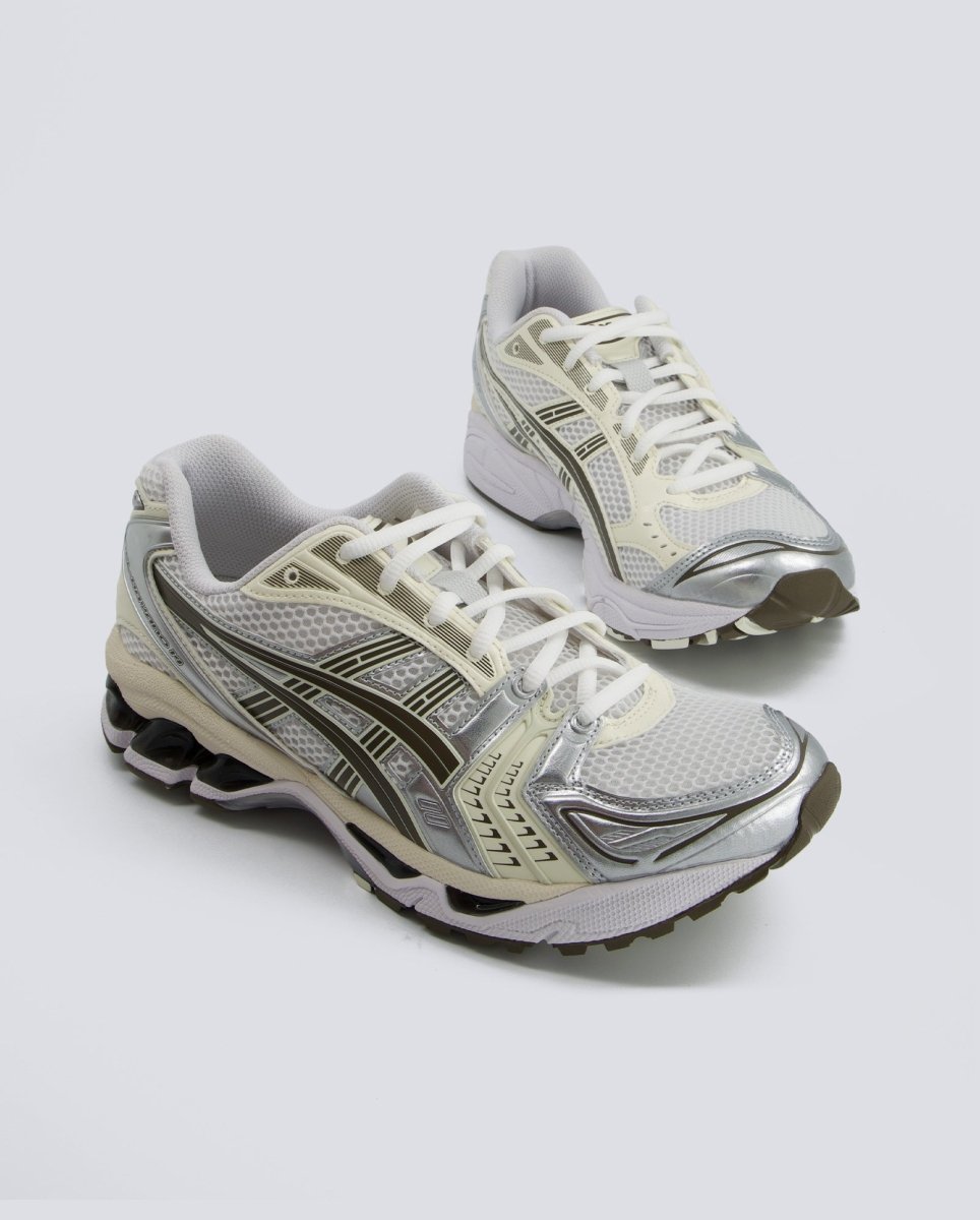 Asics Gel-Kayano 14 Plata y Rosa Hombre 1203A537-103