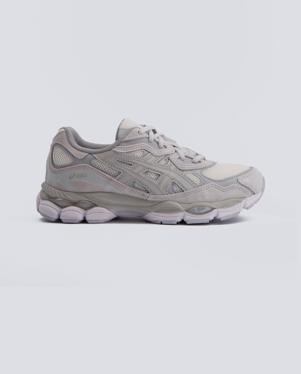 Asics Gel-NYC Beige Y Gris Mujer 1203A663-101 Zapatillas